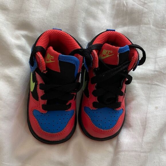 🍄 Baby Nike Jordan’s Dunks High Tops - Picture 5 of 13